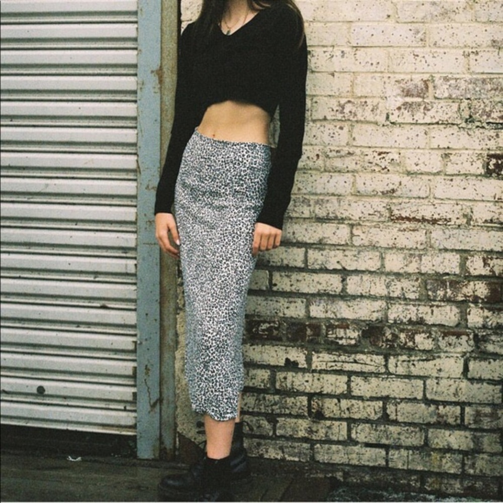 Brandy Melville Cheetah Phoebe Skirt